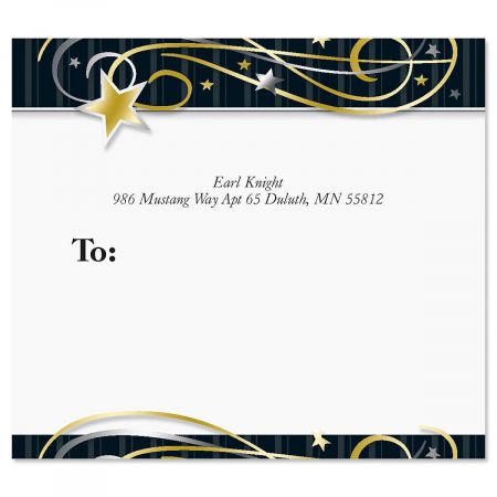 After Midnight Mailing Package Label