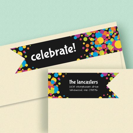 Jubilee Connect Wrap Around Diecut Address Labels