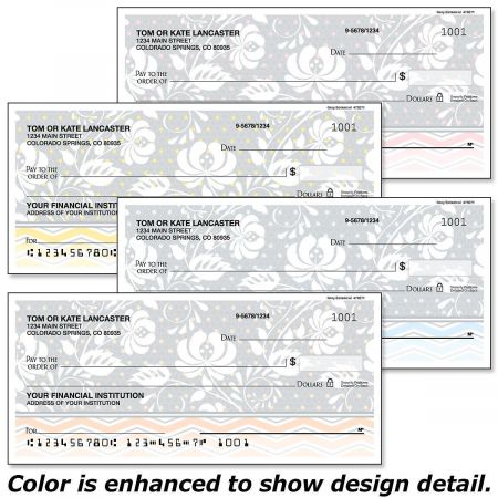 Gray Botanical Checks