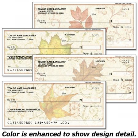Fallen Leaves Checks