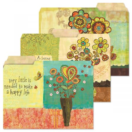 Gypsy Garden File Folders (3 Designs)