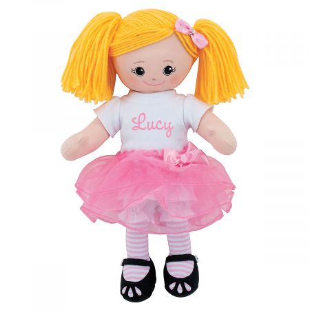 blonde ballerina doll