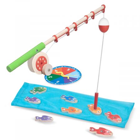 melissa & doug catch & count fishing game