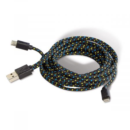 2-in-1 XL Soft Cable Cord for iPhone