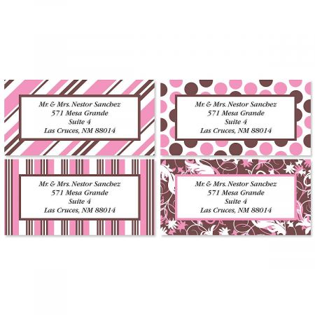Everyday Dots & Stripes Address Labels (4 designs)
