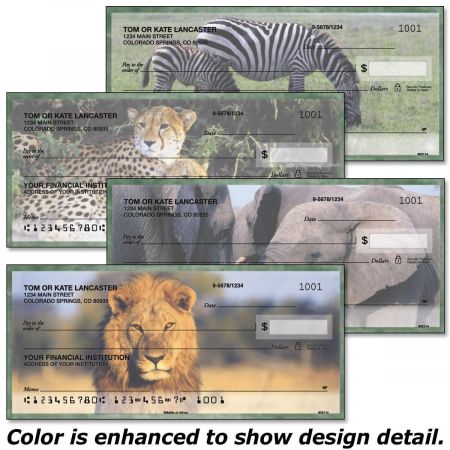 Wildlife of Africa Checks