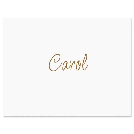 Casual Personalized Note Cards