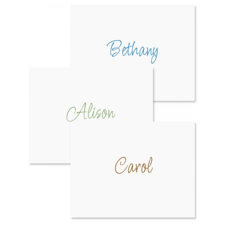 Casual Personalized Note Cards