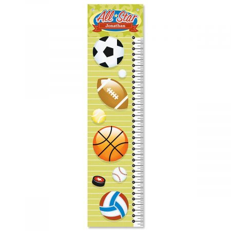 All-Star Sports Canvas Growth Chart