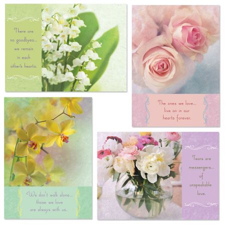 Floral Sympathy Cards