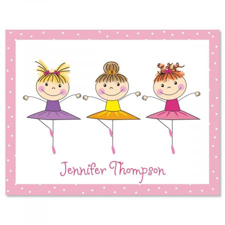 Tiny Dancer Personalized Note Cards