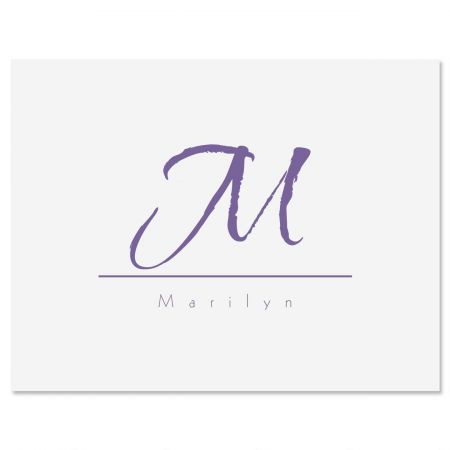 Inspirational Personalized Note Cards (3 Color Choices)