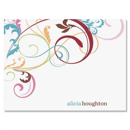 Fantasia Personalized Note Cards