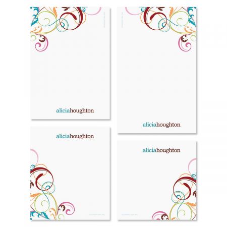Fantasia Personalized Notepad Set
