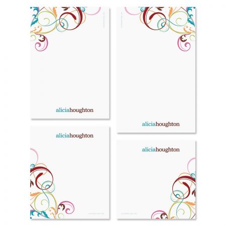 Fantasia Personalized Notepad Set
