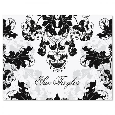 Rococo Personalized Note Cards
