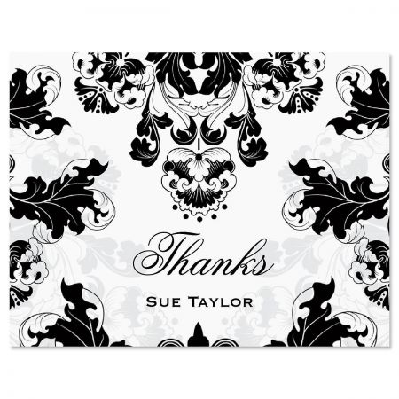 Rococo Personalized Thank You Cards