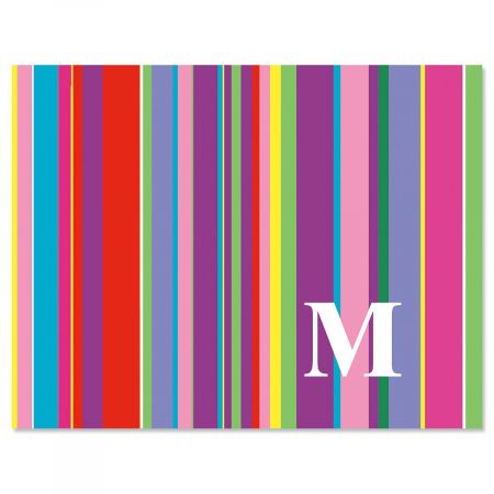 Bold Initial Personalized Note Cards