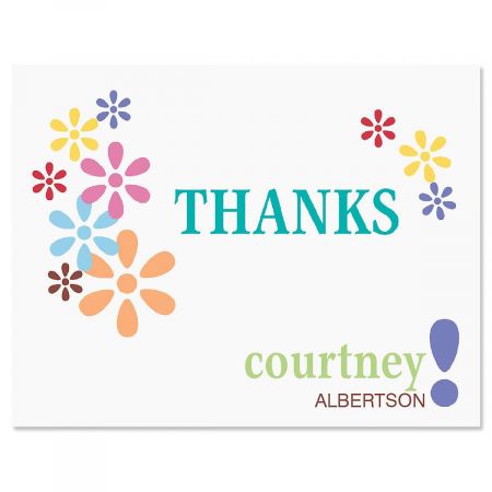 Hopscotch Personalized Thank You Cards