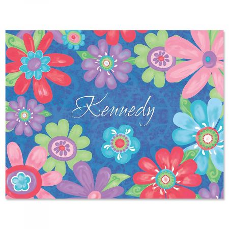 Blossom Personalized Note Card
