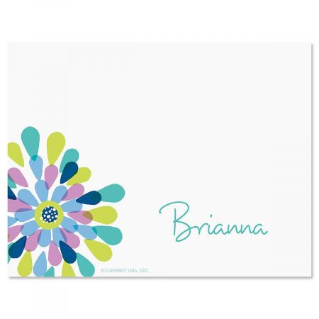Fresh Blooms Correspondence Card