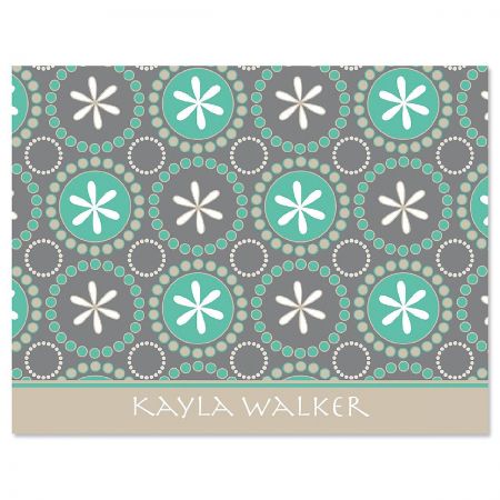 Hula Loop Personalized Note Cards