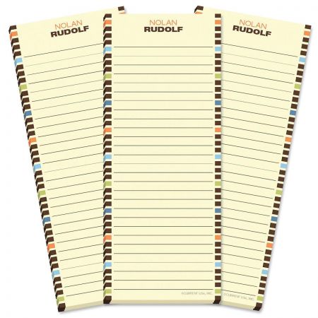 Renegade Lined Shopping List Pads