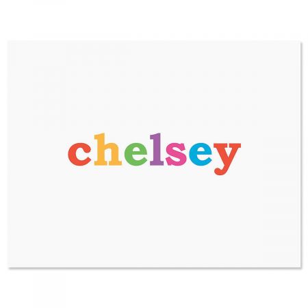 Paintbox Personalized Note Cards