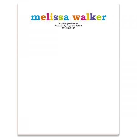 Paintbox Personalized Notepads