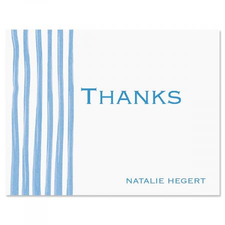 Sheer Delight Personalized Thank You Cards