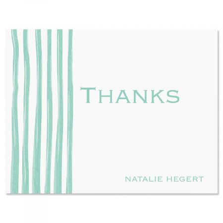 Sheer Delight Personalized Thank You Cards