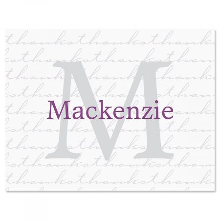 Extravagant Personalized Thank You Cards