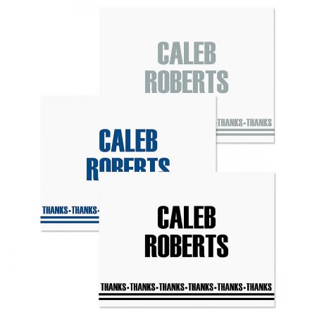 Stylin' Personalized Thank You Cards