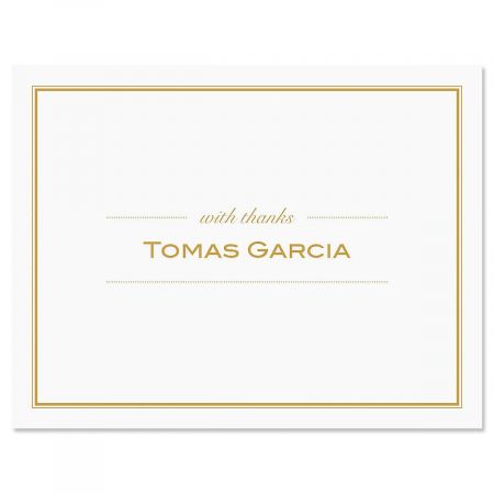 Refined Personalized Thank You Cards