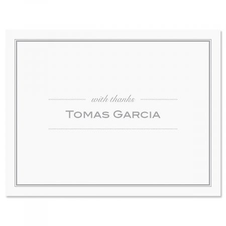 Refined Personalized Thank You Cards