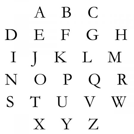 Alpha Beta Correspondence Card