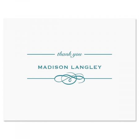 Distinction Personalized Thank You Cards