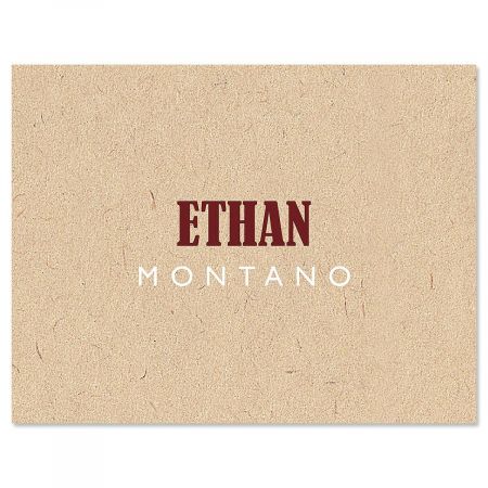 Handspun Personalized Note Cards