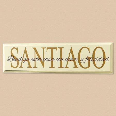 Bendiga Esta Casa Plaque
