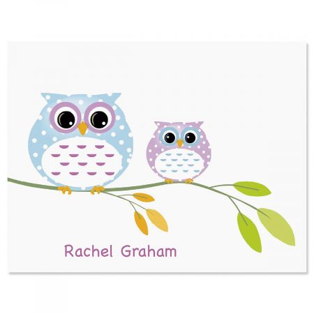 Owl Always Love You Personalized Note Cards