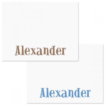 Boys Only Correspondence Cards (2 Color Choices)