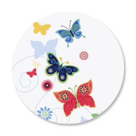 Delicate Butterflies Envelope Sticker Seals