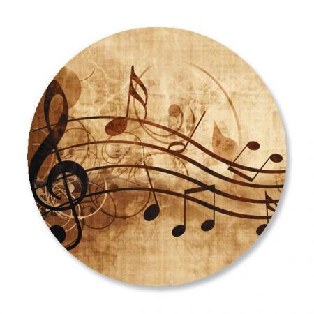 Sheet Music Envelope Sticker Seals