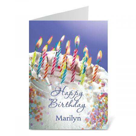 Birthday Cake Birthday Create-a-Card