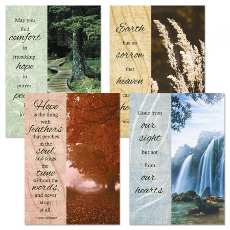 Faith Caring Sympathy Cards