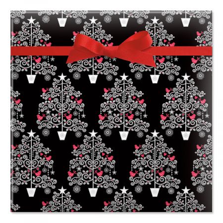 Whimsy Tree Jumbo Rolled Gift Wrap