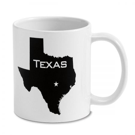 State Silhouette Personalized Mug, 11 oz.