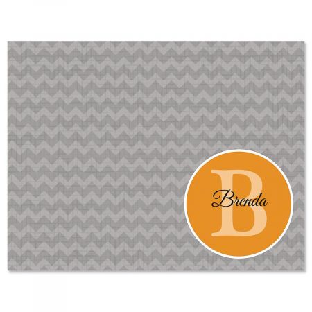 Faded Seal Personalized Note Cards