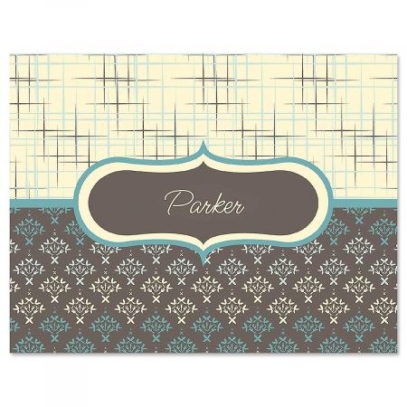 Salutations Personalized Note Cards