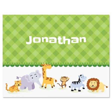 Animal Friend Personalized Note Cards